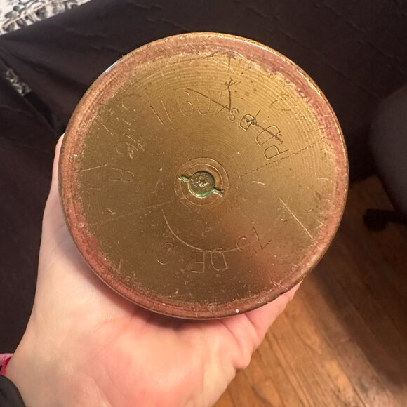 WWI Verdun Artillery Shell Trench Art Flowers Floral Bras 1916 - Picture 7 of 12